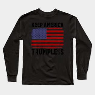 Usa Flag Long Sleeve T-Shirt